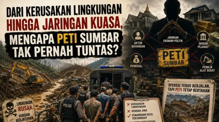 PETI Sumbar Tak Kunjung Tuntas, Akademisi Bongkar Jaringan Ekonomi Politik