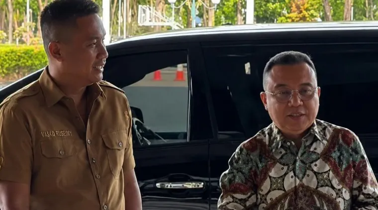 Wagub Sumbar Langsung Tancap Gas Usai Sakit, Temui Dasco di DPR