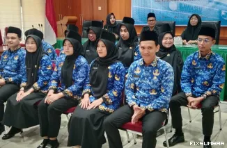 Bawaslu RI Lantik CPNS, 61 Orang untuk Sumbar