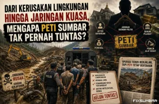 PETI Sumbar Tak Kunjung Tuntas, Akademisi Bongkar Jaringan Ekonomi Politik