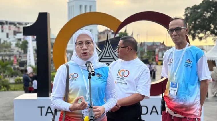 Imelda Sari Soroti Kekuatan Kolaborasi di Balik Sukses Internasional Jam Gadang Fun Run 2026