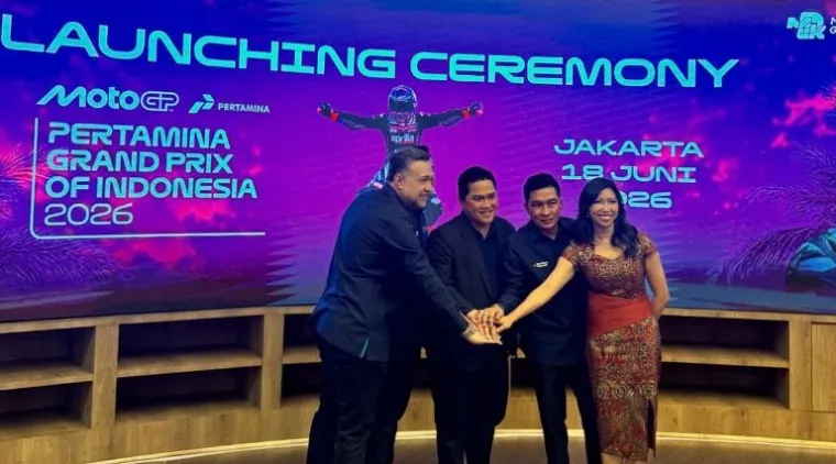 Launching MotoGP Pertamina Grand Prix of Indonesia 2026, Mandalika Kembali Jadi Pusat Perhatian Dunia
