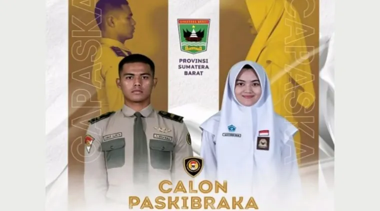 Ulya Kireina Halim dan Ahmad Alfatih Wakili Sumbar di Paskibraka 2026