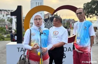 Imelda Sari Soroti Kekuatan Kolaborasi di Balik Sukses Internasional Jam Gadang Fun Run 2026