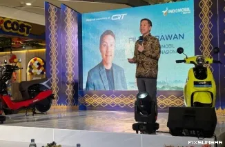 Indomobil eMotor Perkenalkan QT dan QT Pro di Padang, Harga Mulai Rp15,75 Juta