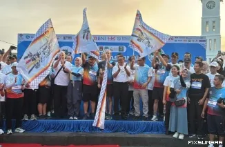 Internasional Jam Gadang Fun Run 2026 Meriah, 2.000 Pelari dan Delegasi 38 Negara Ramaikan Bukittinggi