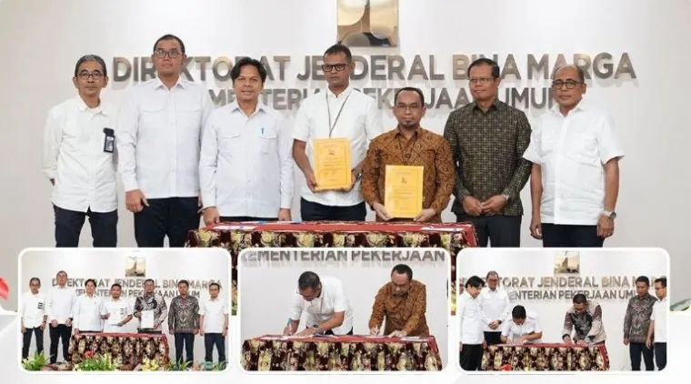 Hutama Karya Resmi Garap Paket Penanganan Bencana di Aceh dan Sumbar