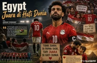 Egypt Juara di Hati Dunia