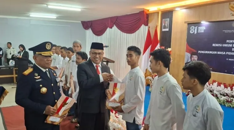 3.744 Narapidana di Sumbar Terima Remisi HUT RI, 60 Orang Bebas Langsung